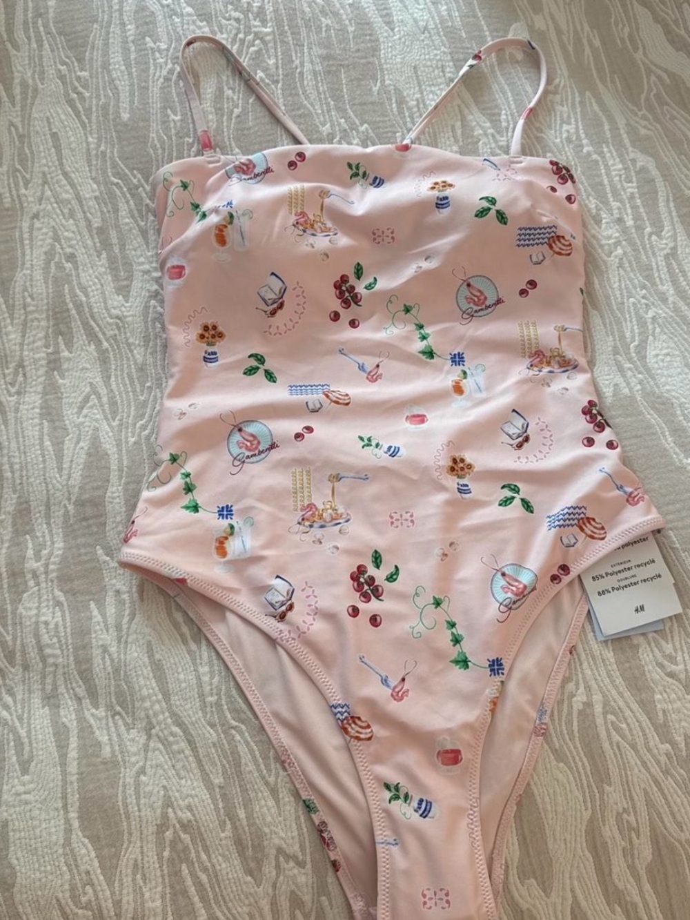 H&M Pink One-Piece Swimsuit